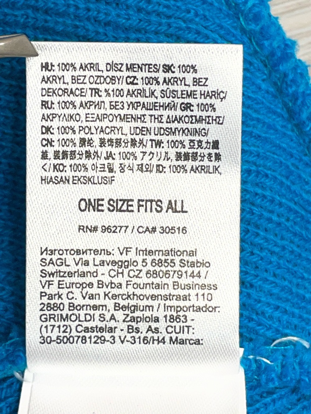 VANS Off The Wall Milford Ribbed Knit Cuff Beanie Heritage Logo Patch - Picture 7 of 10